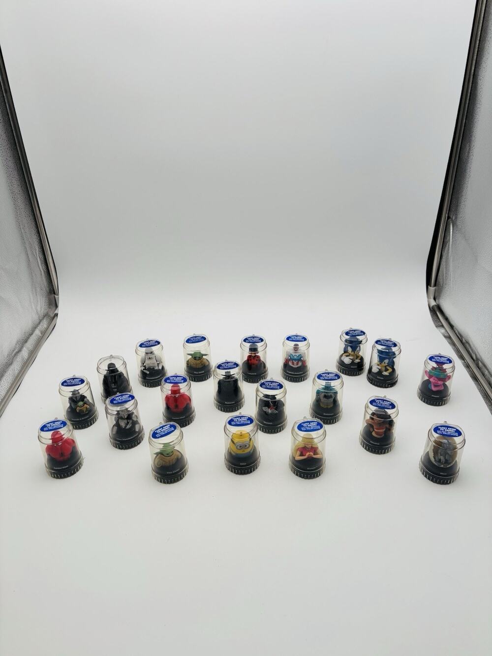Good2Grow Podz Lot of 20 Characters Poppy Barbie Spider-Man Batman Yoda Vader
